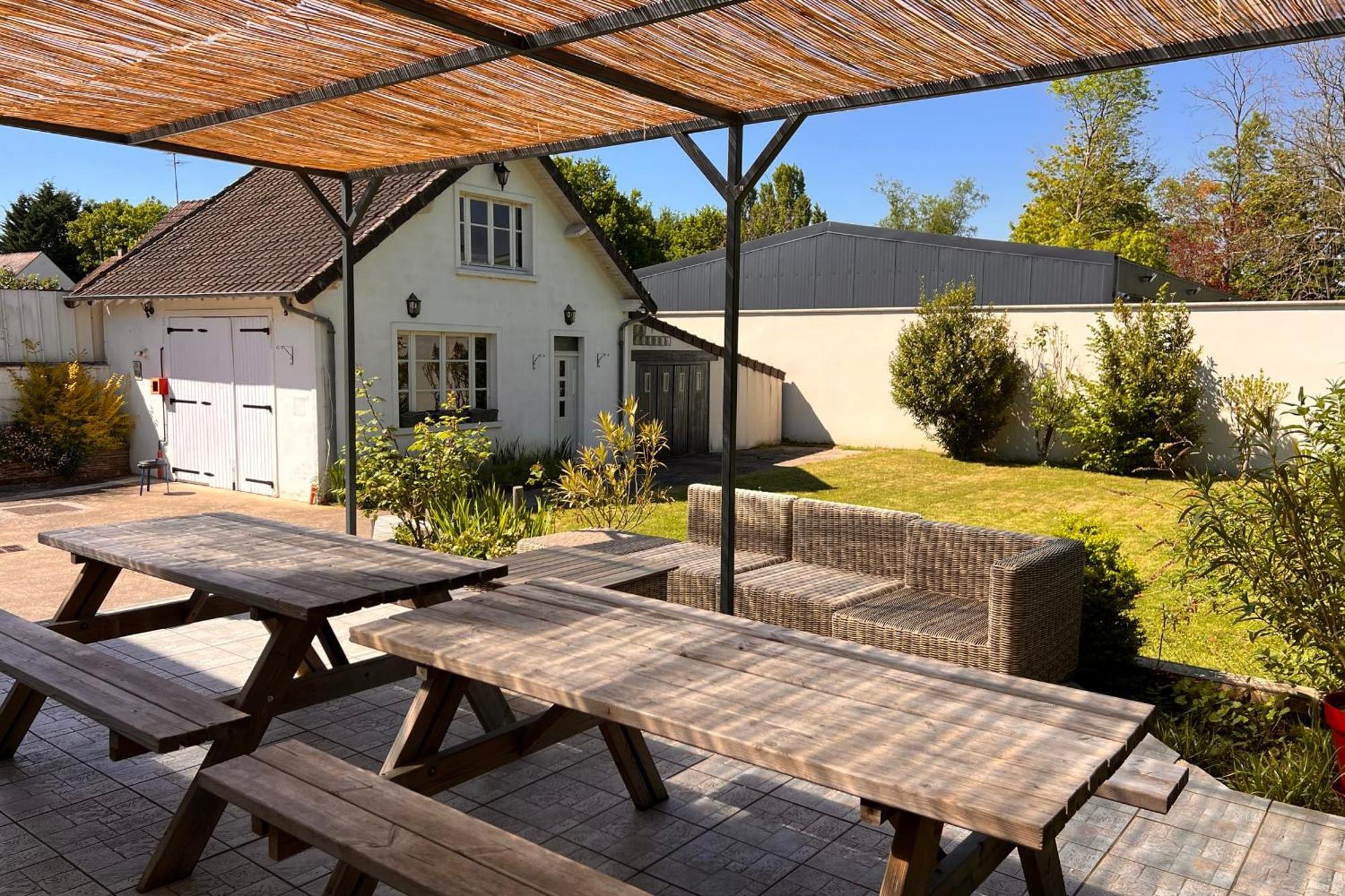 Villa Les Sablons La Houssaye-en-Brie Exterior foto